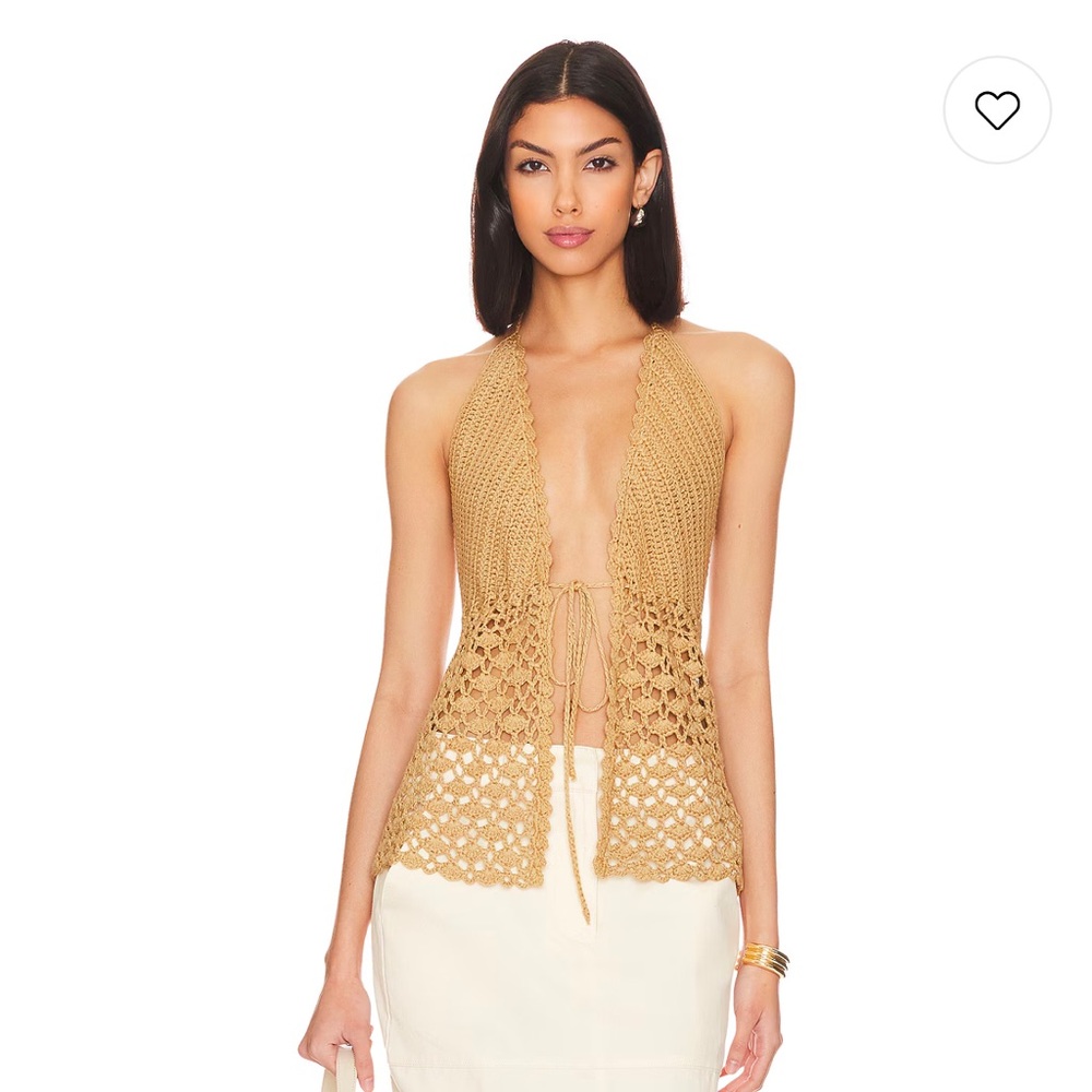 Women's Crochet Halter Top